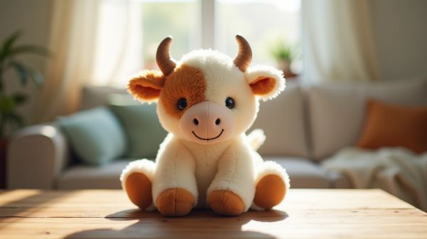 Choisir la peluche vache idéale : un guide d'achat pour tous les âges