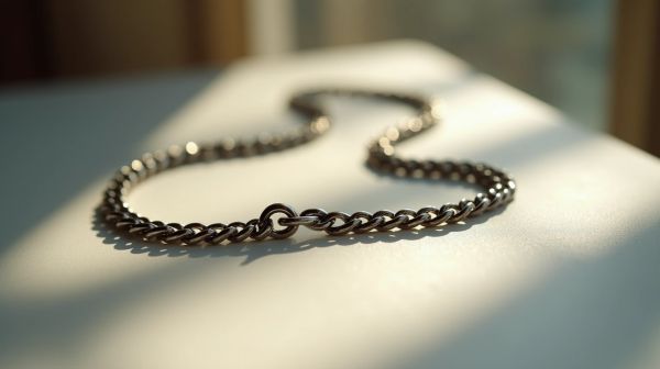 Croix pour homme : chaîne, maille et longueur, ce qu'il faut regarder
