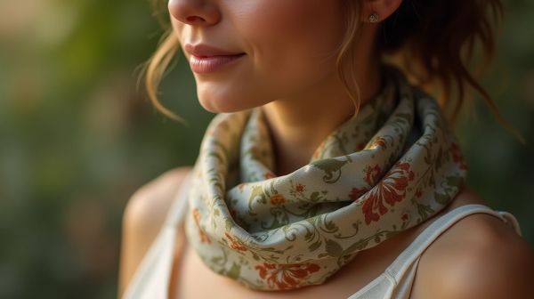 Foulard pour femme : associer les imprimés sans surcharger sa tenue