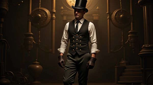 Look steampunk homme : construire une silhouette cohérente sans costume complet