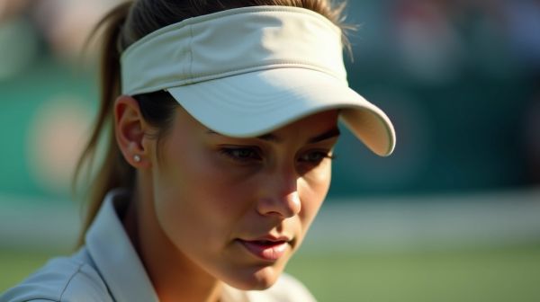 Pourquoi les joueurs de tennis portent presque tous une casquette claire